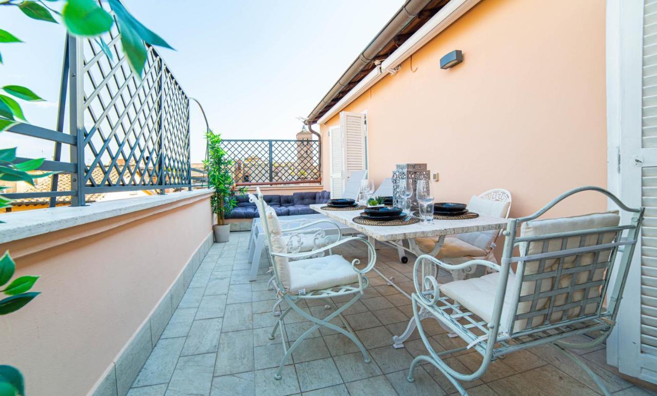 Luxury Top Floor In Trastevere Rome Exterior photo