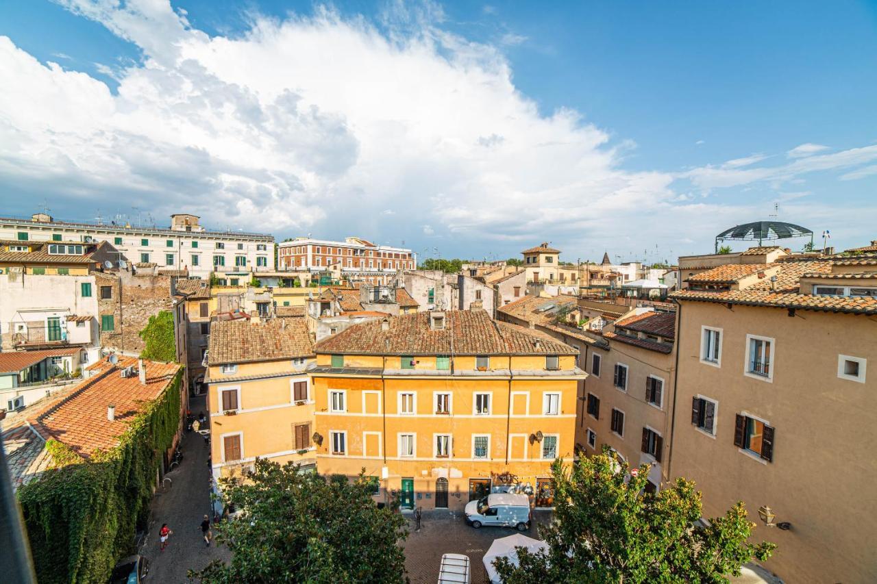 Luxury Top Floor In Trastevere Rome Exterior photo