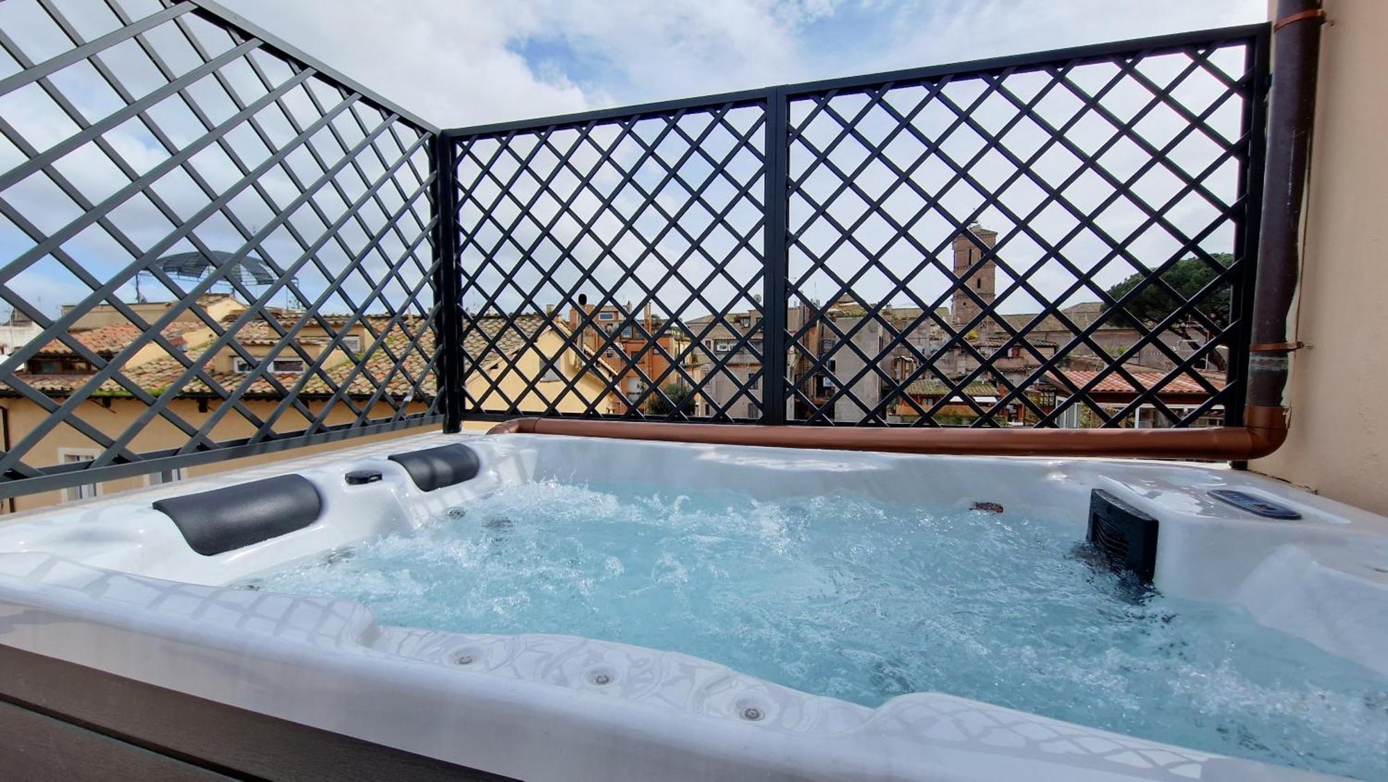 Luxury Top Floor In Trastevere Rome Exterior photo